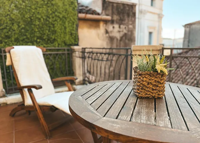 Attic Terrace San Square View *