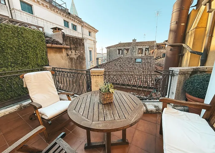 Attic Terrace San Square View