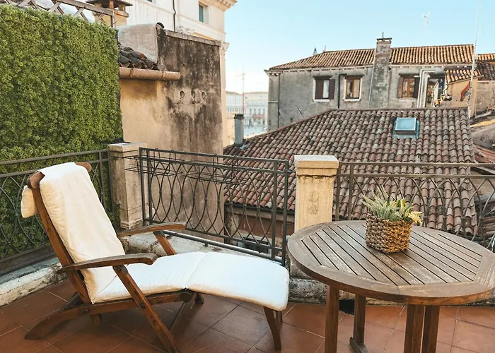 Apartament Attic Terrace San Square View Wenecja