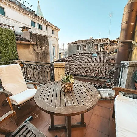 Attic Terrace San Square View