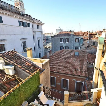 Attic Terrace San Square View