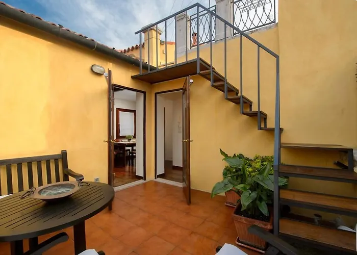 Attic Terrace San Square View